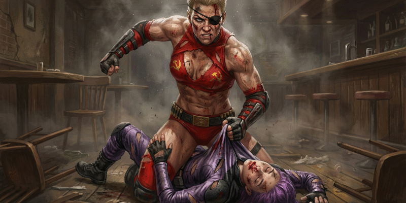 Mother Russia PULVERIZING Hit-Girl #1