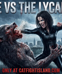 Alternative view of Selene vs The Lycan Lord - AI Fighting Movie