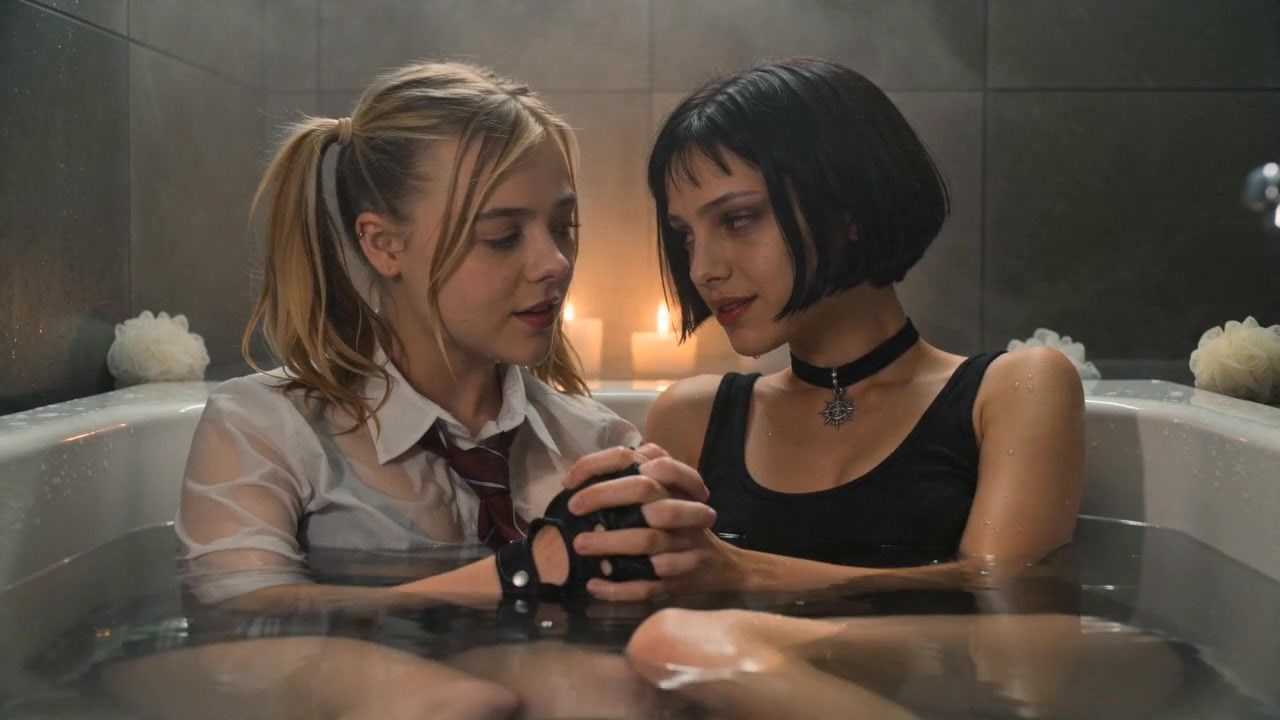 Hit-Girl vs Mathilda - AI Image and Animation Set - Image 4