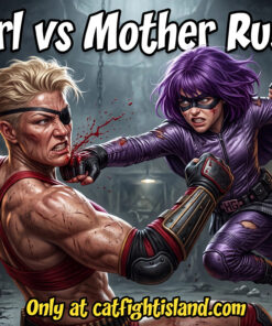 Hit-Girl vs Mother Russia Image/Animation Collection #1