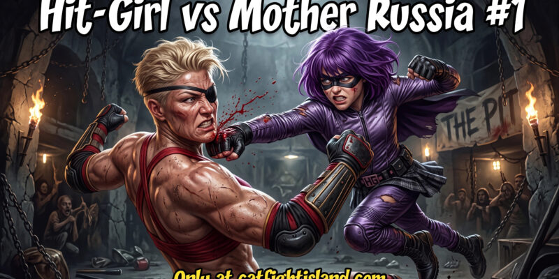 Hit-Girl vs Mother Russia Image/Animation Collection #1