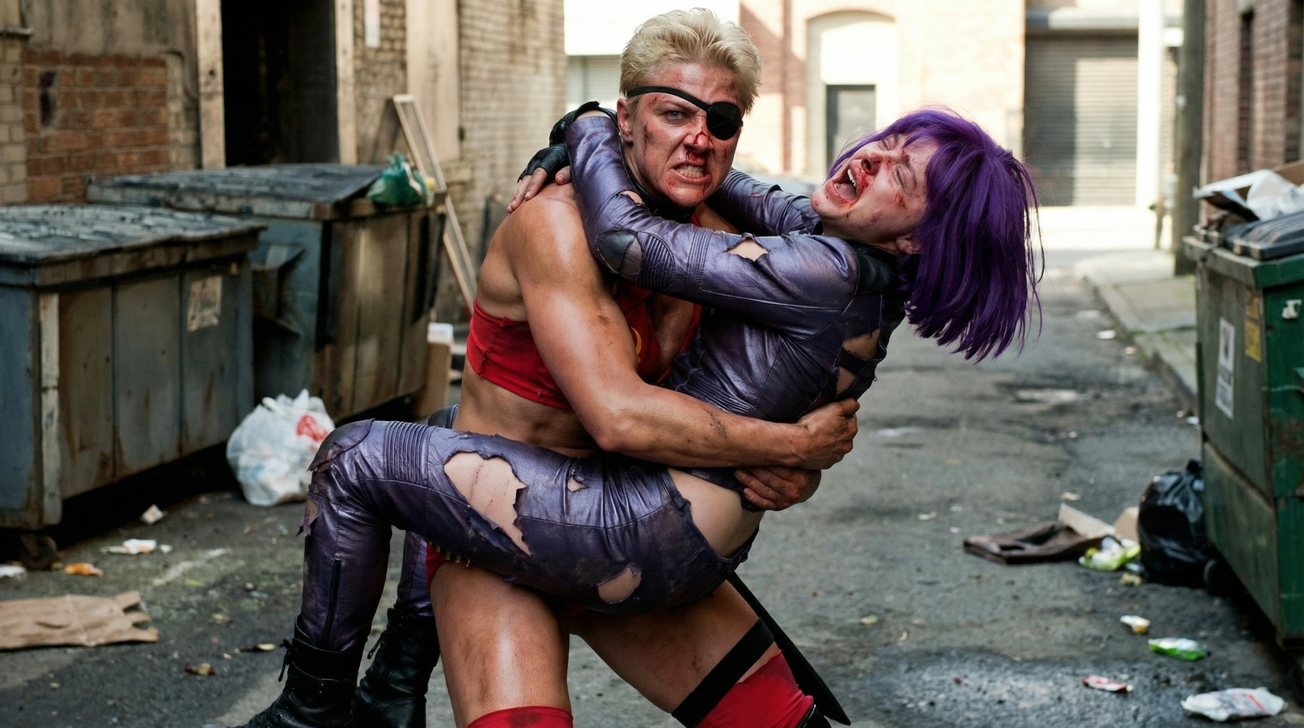 Hit-Girl vs Mother Russia Image/Animation Collection #1 - Image 7