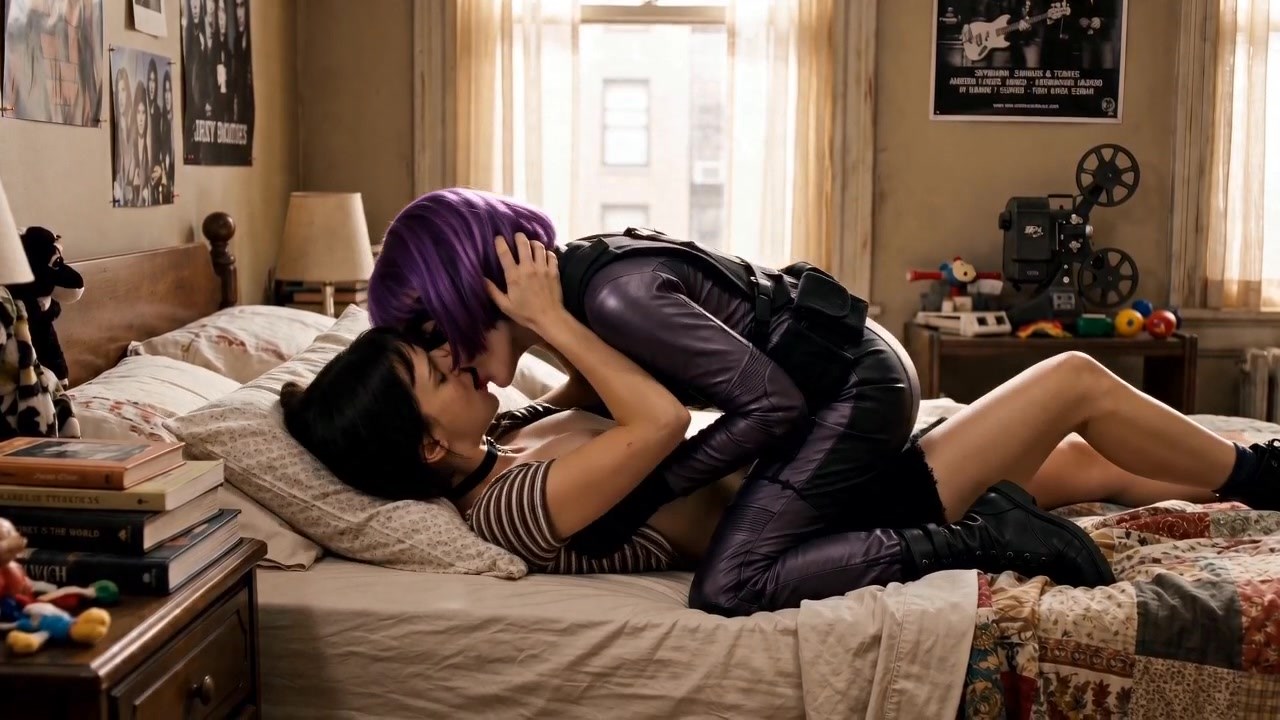 Hit-Girl vs Mathilda - AI Image and Animation Set - Image 12