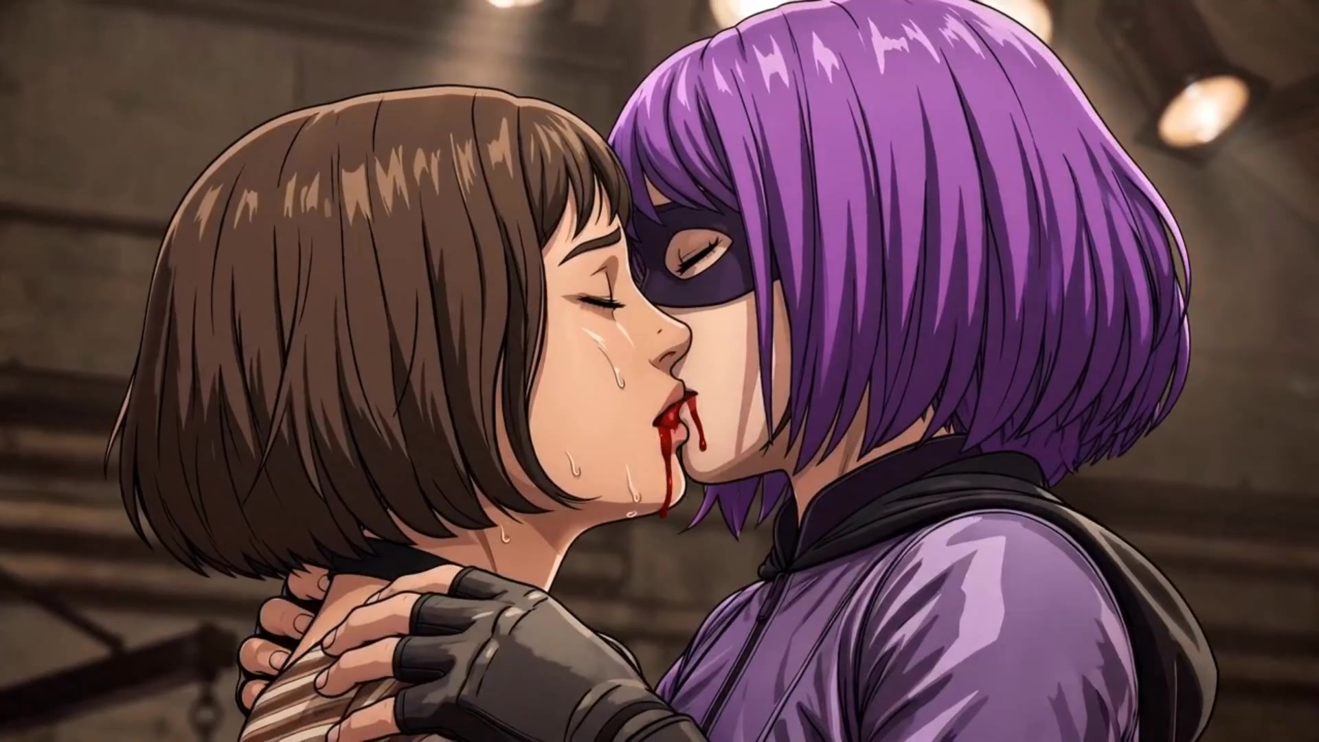 Lesbian Kissing Animation Collection #1 (NSFW) - Image 10